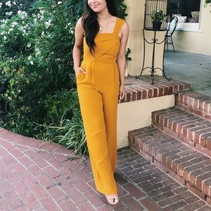 One shoulder jumpsuit